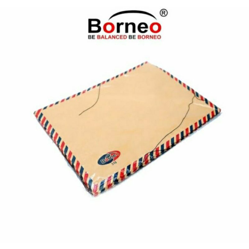 

Amplop Coklat Air Mail Tali 310 / per 10 Lbr