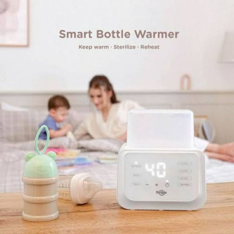 Little Dimple Smart Bottle Warmer Baby - Alat Pemanas Susu Asi Bayi - Penghangat Susu Bayi - Kado Bayi Baru Lahir Gift