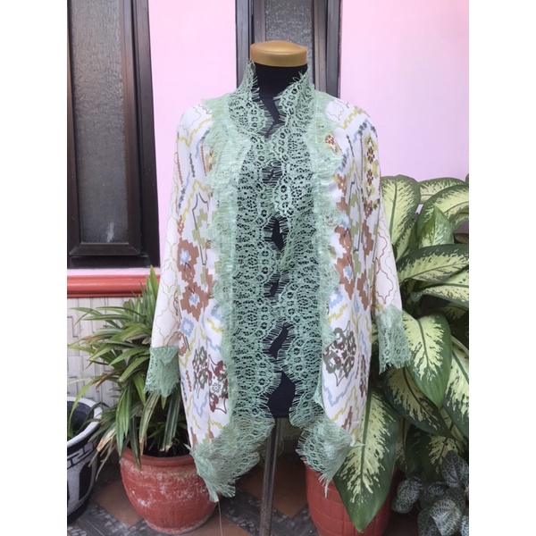 outer viscose Lace - Nagita Lace outer - outer batik Lace -outer Lace green-outer Lace murah
