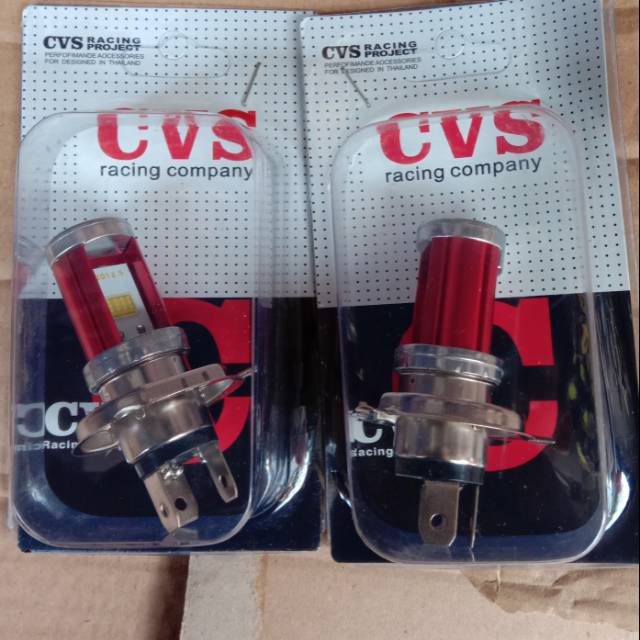 lampu depan LED 2 sisi PUTIH kaki 3  LAMPU DEPAN LED 2 SISI H6