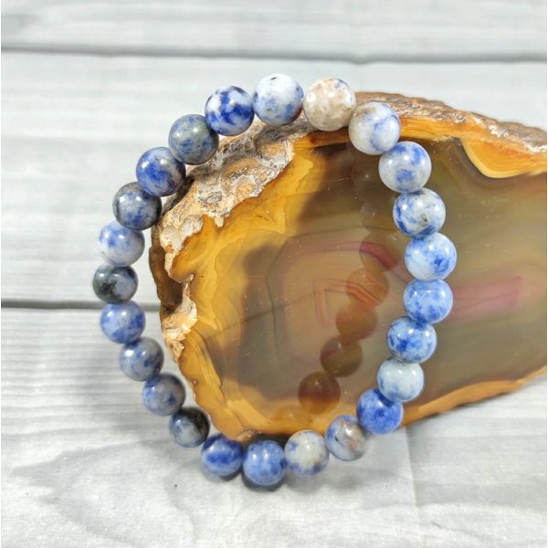 Gelang Kesehatan Batu Alam Natural Sodalite Termurah