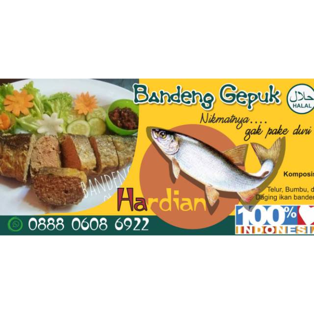 Bandeng Isi / Bandeng Gepuk (Isi 2 ekor/pack)