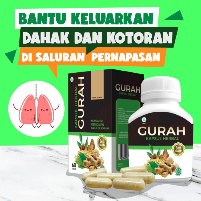 

Beli 2 Gratis 1 Jamu Kapsul Terapi Herbal Gurah Lancarkan Pernafasan