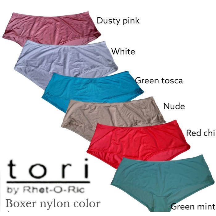 Panty Boxer Tori Spandex Nylon