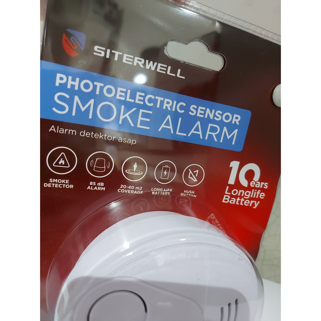 DETEKTOR ASAP / SENSOR SMOKE ALARM GS526 / ALAT PENDETEKSI ASAP