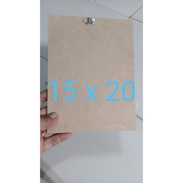 MDF 8mm 15 X 20 / PAPAN MDF SIAP PAKAI FREE GANTUNGAN