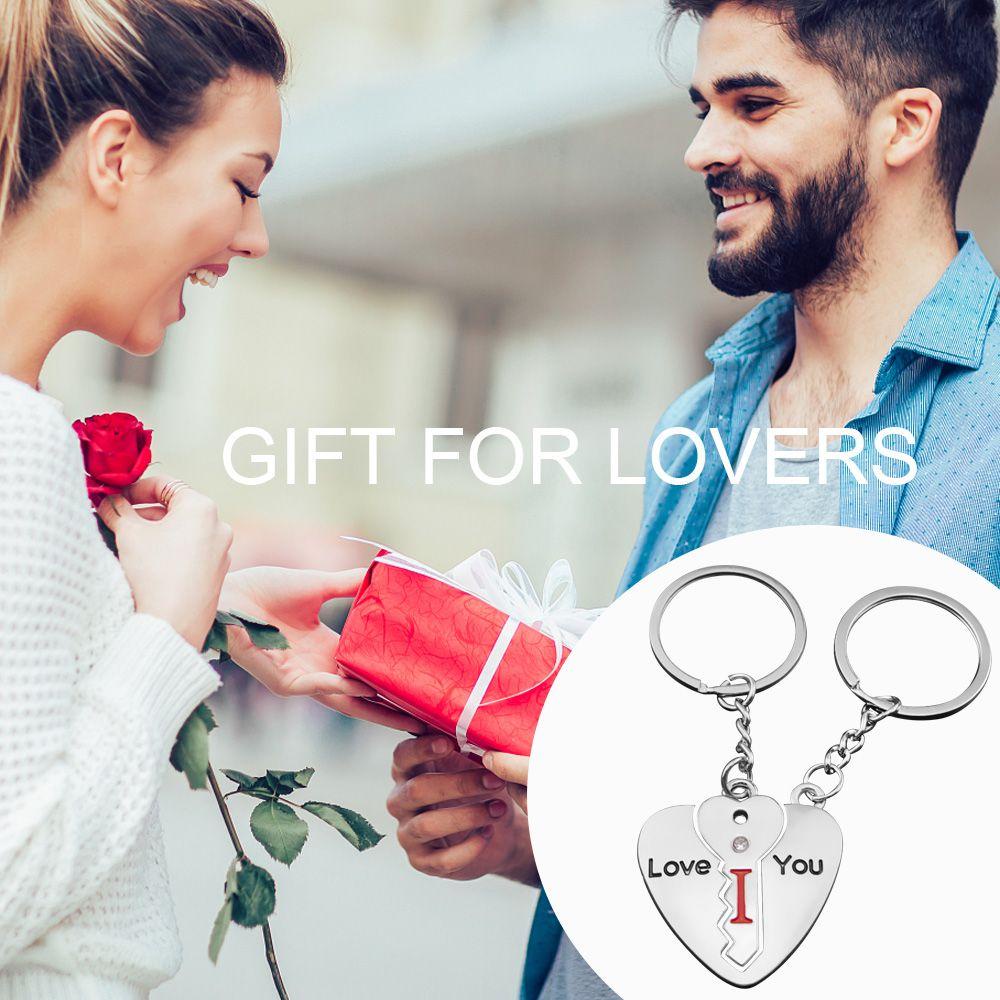 Gantungan Kunci Desain I Love You Untuk Hadiah Natal