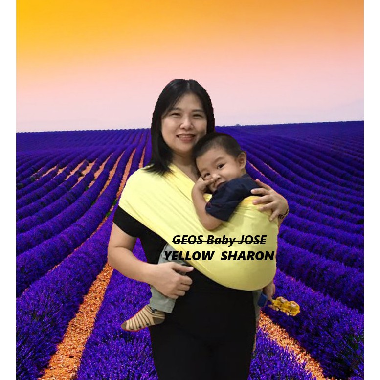 BAYIE - Baby JOSE Premium Gendongan Bayi Kaos/GEOS/Selendang Bayi/Kuning