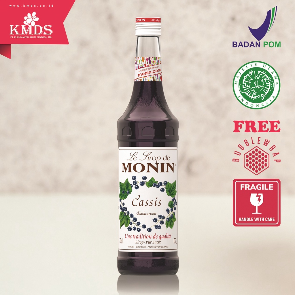 

MONIN Blackcurrant syrup 70 CL 700 ML