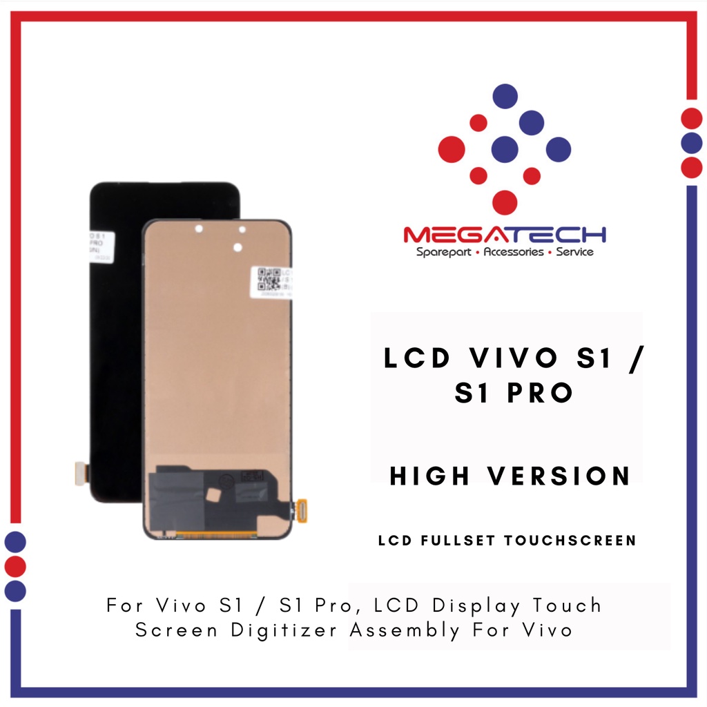 LCD Vivo S1 / LCD Vivo S1 Pro Fullset Touchscreen - ORI