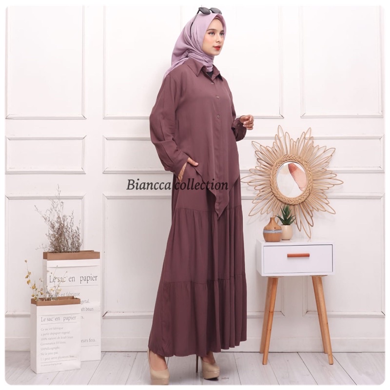 KARIN SETROK RAYON TWILL ONE SET ROK RAYON TWILL BUSUI BUMIL SETROK