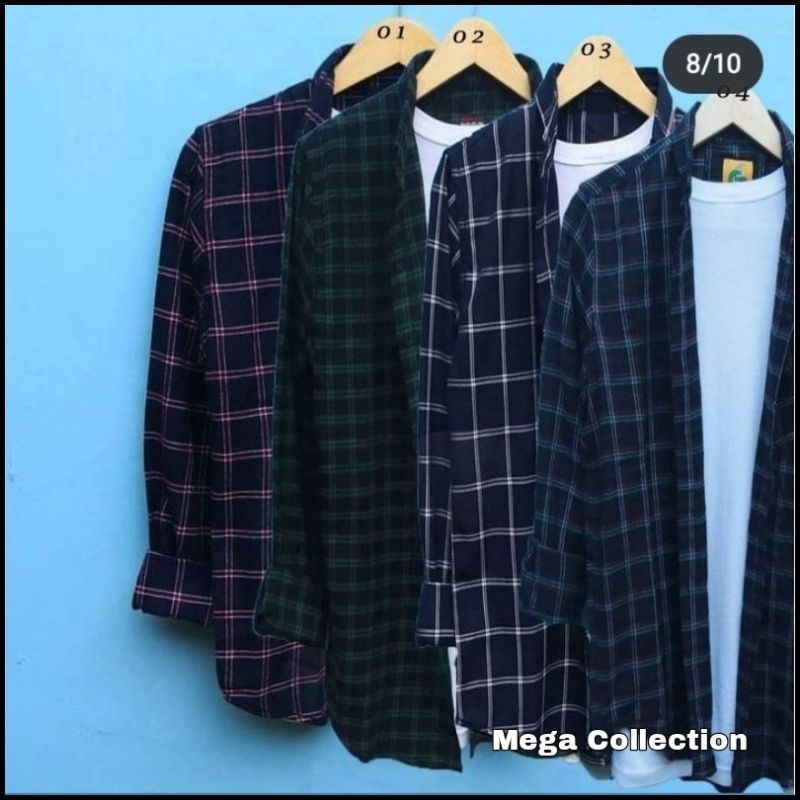 Beli Kemeja Flanel Impor Pria Distro Flannel Lengan Panjang Pria Kemeja Kotak Kotak Pria Lengan Panjang Seetracker Indonesia