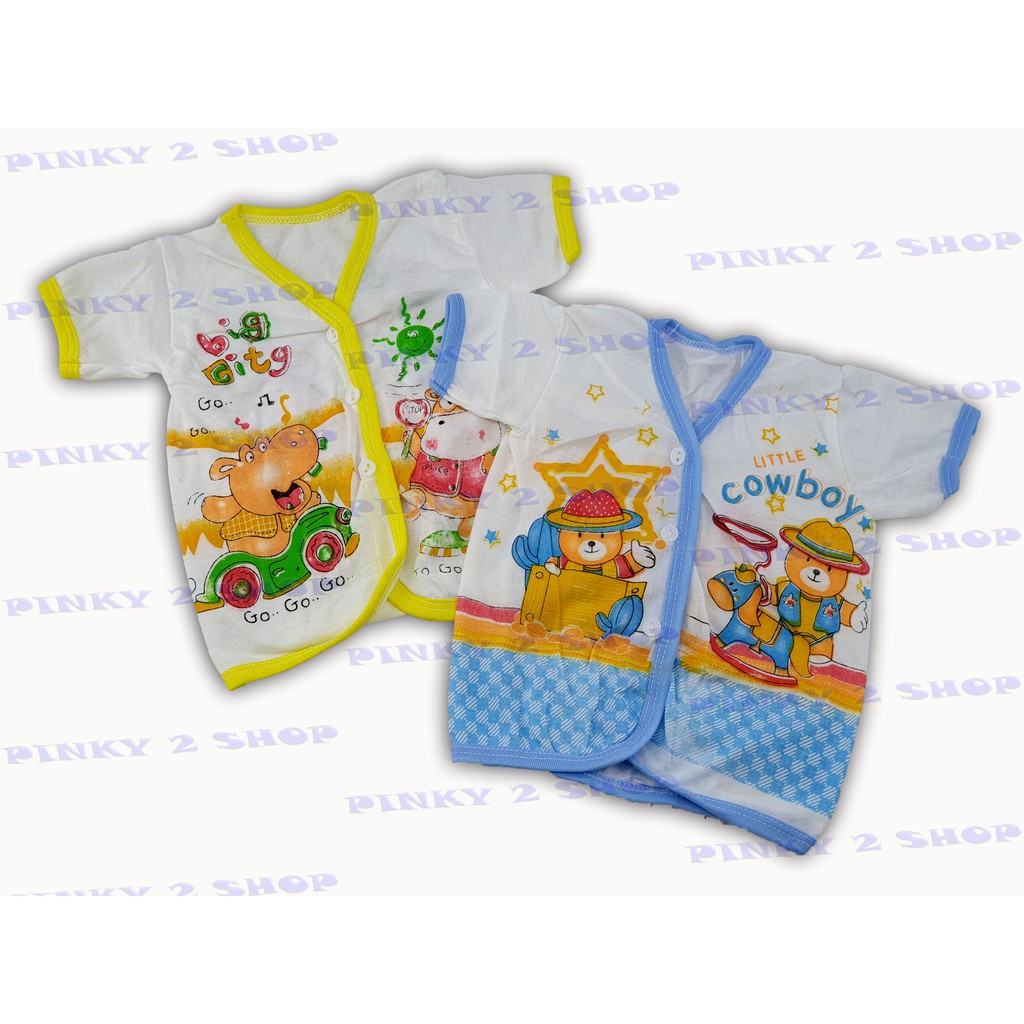 BAJU BAYI LENGAN PENDEK NEWBORN