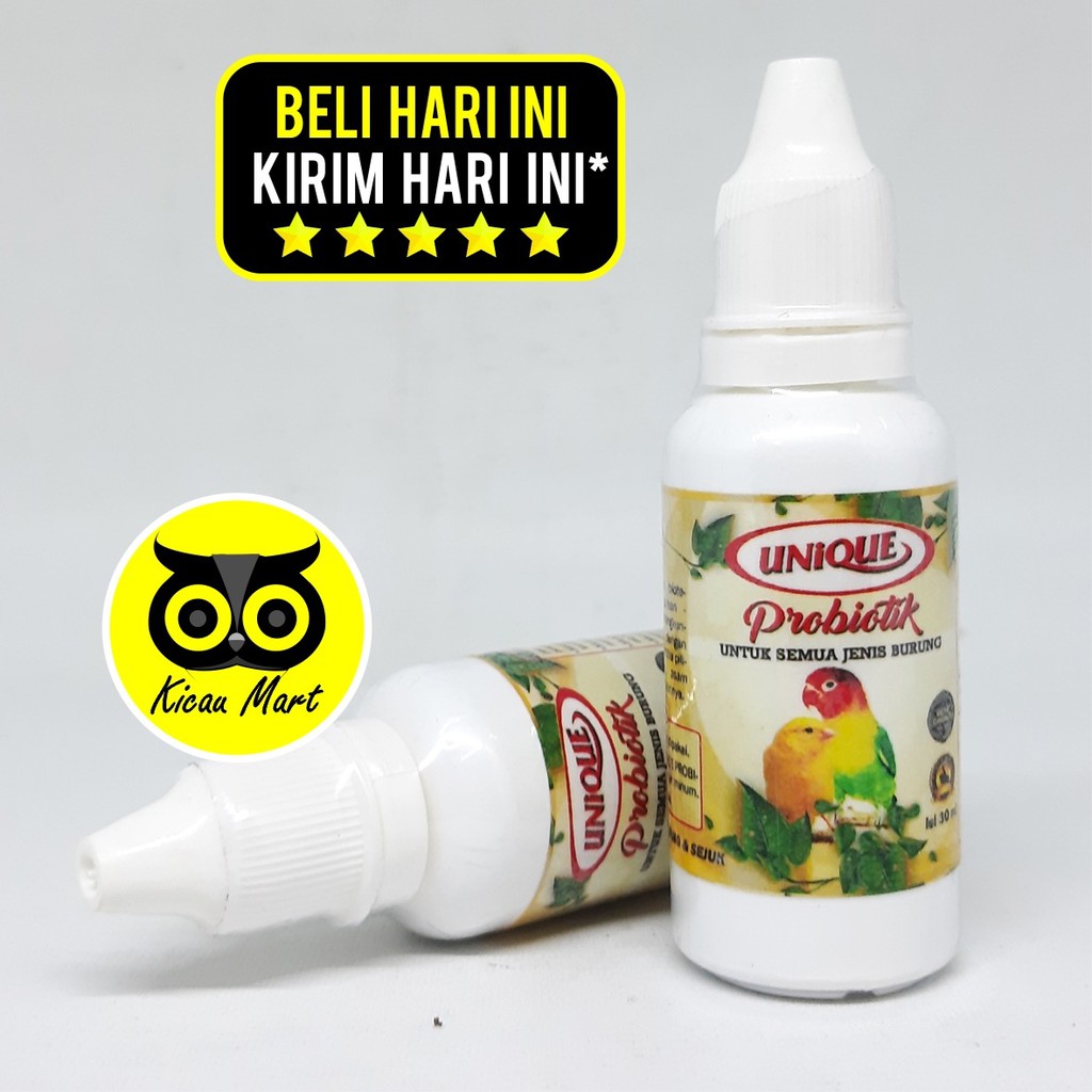 VITAMIN OBAT PENGGACOR BURUNG PROBIOTIK UNIQUE PENAMBAH STAMINA POWER DURASI SUARA GACOR PREUNIQ