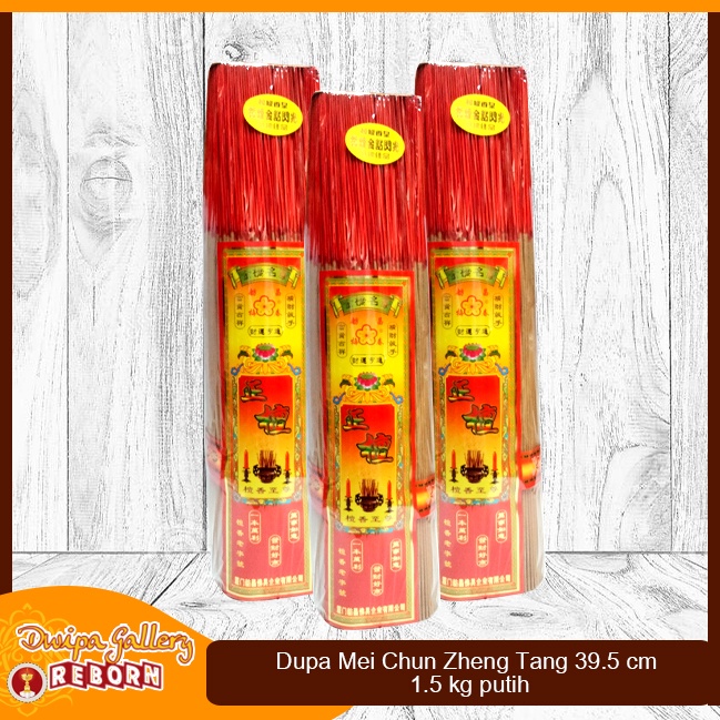 Dupa/hio Wangi Harum Mei Chun Zheng Tang 39.5 cm 1.5 kg putih