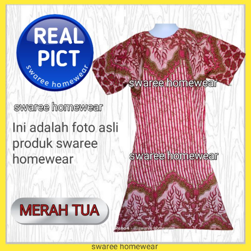 Baju Daster Murah Kekinian Batik Pekalongan Baju Wanita Modern Daster Busui Rayon Batik Wanita