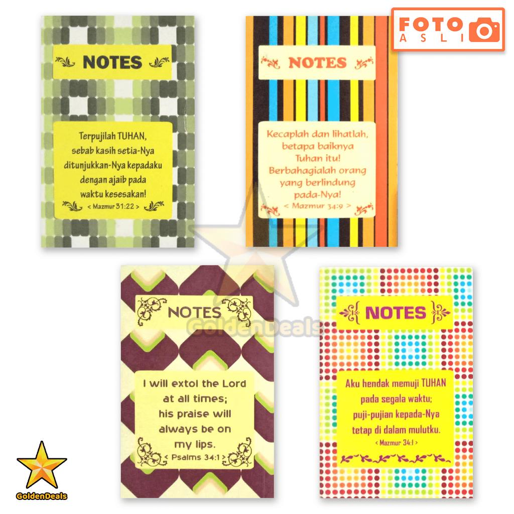 

Buku Tulis Mini Memo Notepad Cute Design - Catatan Kecil