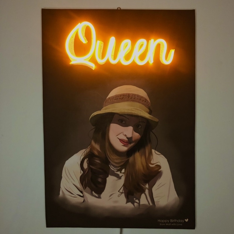 neon flex custom lampu tidur lampu hias kamar custom by luminer