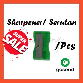 

Sharpener/ Rautan/ Serutan / Seleper Pensil 1 Pcs