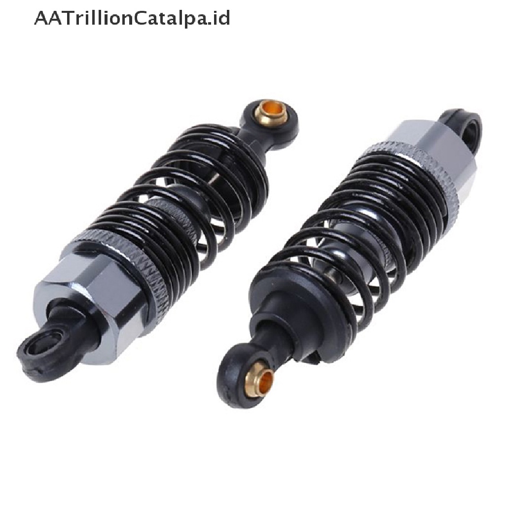 Aatrillioncatalpa 2Pcs Mainan Mobil RC 02002 HSP 102004 Shock absorber Bahan alloy Untuk RC 1 / 10 drift Part Mobil