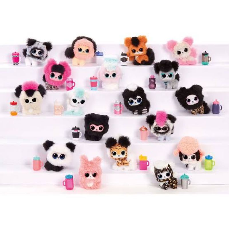 ORI original LOL L.O.L surprise! fluffy pets winter disco capsule mainan anak perempuan hewan hadiah