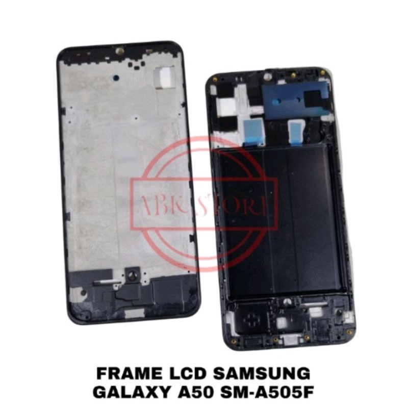 FRAME TULANG LCD SAMSUNG A50 A505 TATAKAN DUDUKAN LCD ORIGINAL