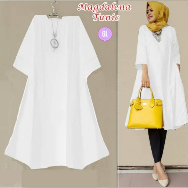 baju atasan tunik/baju tunik/baju muslim/atasan muslim/magdalena/68142