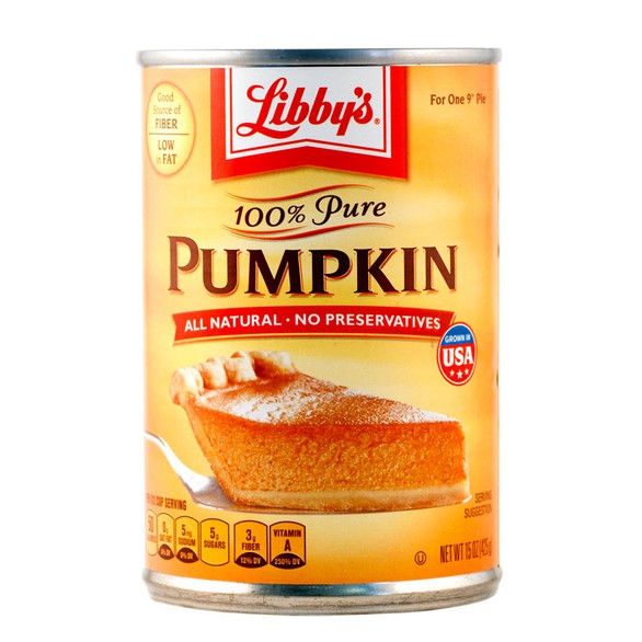 

Libby's Pure Pumpkin Puree All Natural No Preservatives Pumpkin Spice Pie Coffee Latte Drink Fall Autumn Halloween Thanksgiving Season