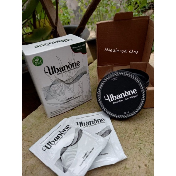 paket Ubanone Cream & Shampo