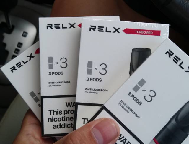 RELX PODS / RELX REFILL 1 BOX 3 POD ORIGINAL 100% CLASSIC