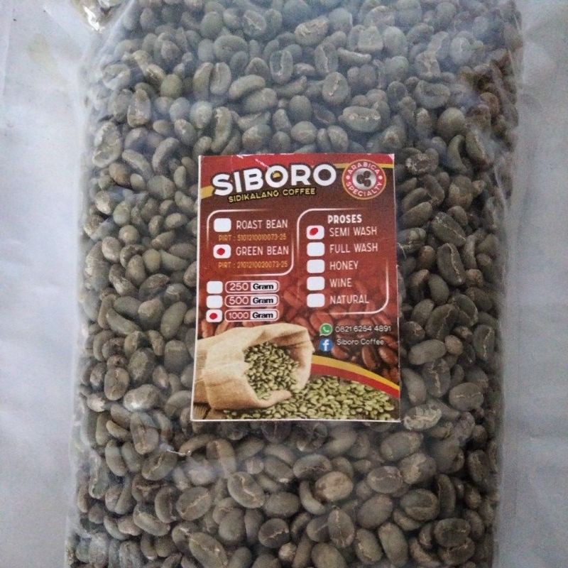 

siborosidikalangcoffeegreenbeanarabica