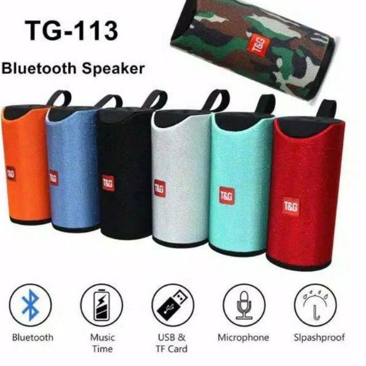 SALE Speaker Bluetooth TG-113 JBL Music Box Panjang BT Wireless Portable Extra Bass