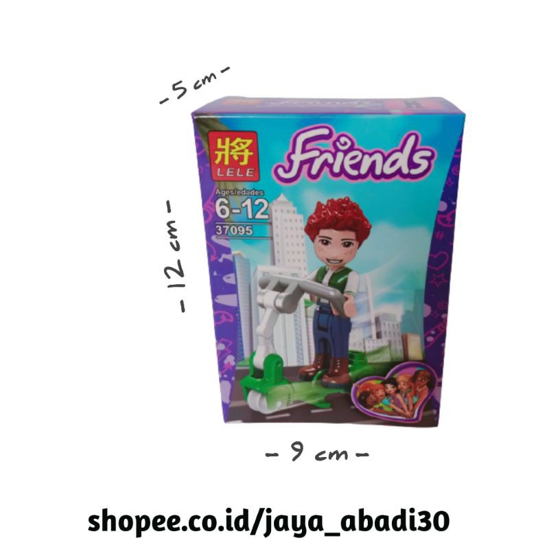 MAINAN LEGO BRICK GAME FRIENDS SCOOTER / SKUTER LALA PO (LELE) 37095