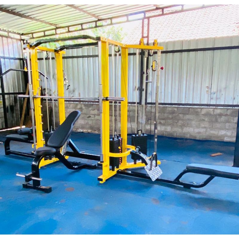 SMITH MACHINE CABLE CROSSOVER/CABLE CROSSOVER MULTY