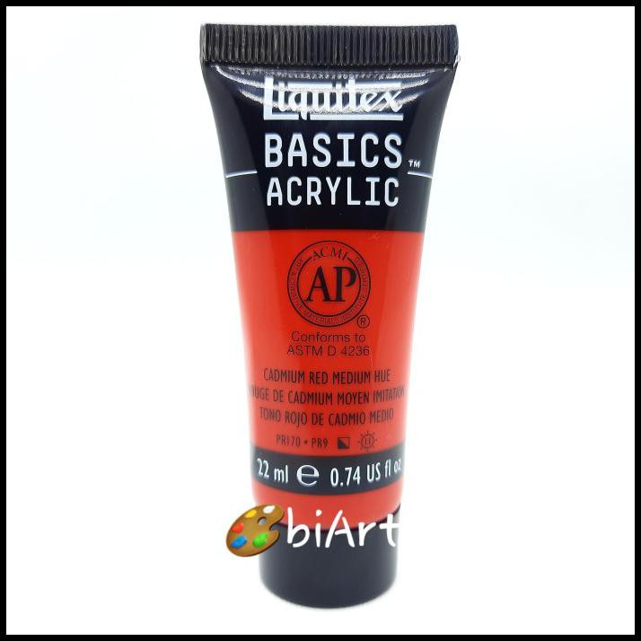 

Promo Cat Akrilik Liquitex Basics Acrylic 22 Ml Cadmium Red Medium Hue