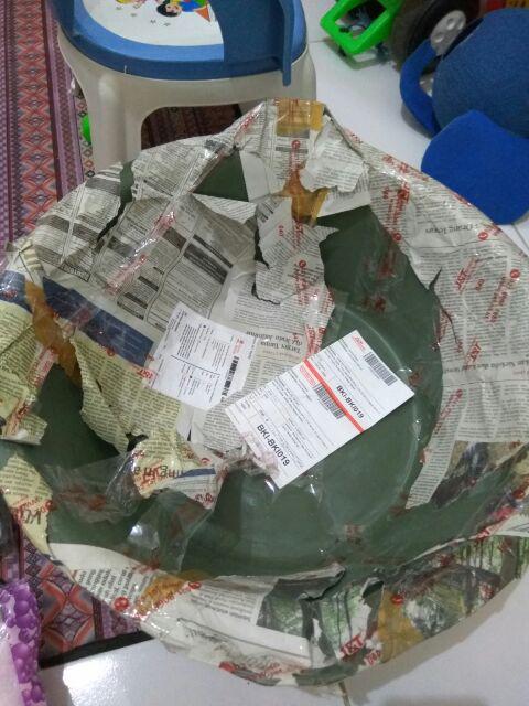 Bak Baskom Hijau Anti Pecah Pakan Ternak Tambal Ban