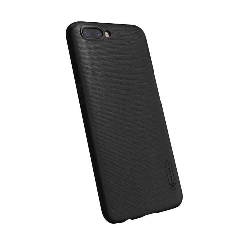 OPPO R11 NILLKIN HARDCASE FROSTED SHIELD ORIGINAL COLOUR BLACK