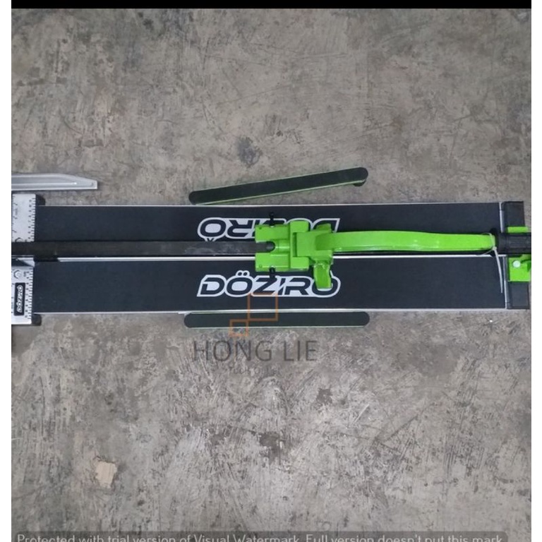 DOZIRO Alat Potong Keramik Granit Manual Dorong Laser 80cm