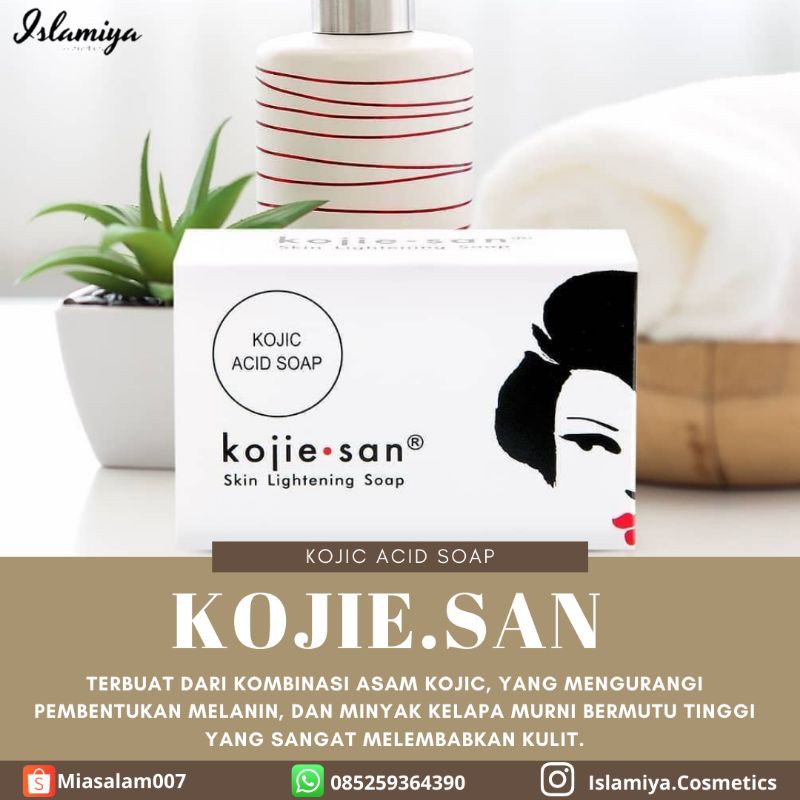 KOJIE SAN LIGHTENING SOAP (ORIGINAL) / DREAM WHITE /KOJIC ACID / KOJIESAN /HYDROMOIST 45 gr 65 gr 135 gr