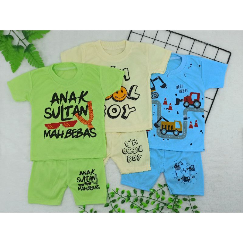 [Ss-8030] Pakaian Anak New Born 0-6bulan, Baju Setelan Bayi, Pakaian Bayi, Kaos Bayi, Baju Anak Lucu