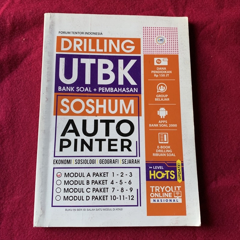 Buku Drilling UTBK Soshum Bank Soal dan Pembahasan