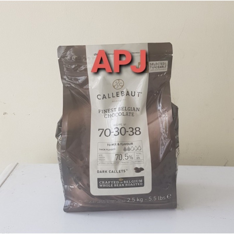 

Callebaut Dark Chocolate Belgian Chocolate 70 30 38 500gr