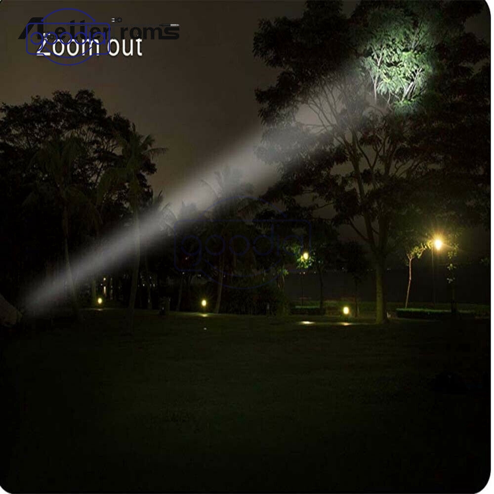 ✈【Fast/COD】✈Lampu Senter UV 80000lm LED UV 5 Mode Zoomable 395nm Warna Hitam