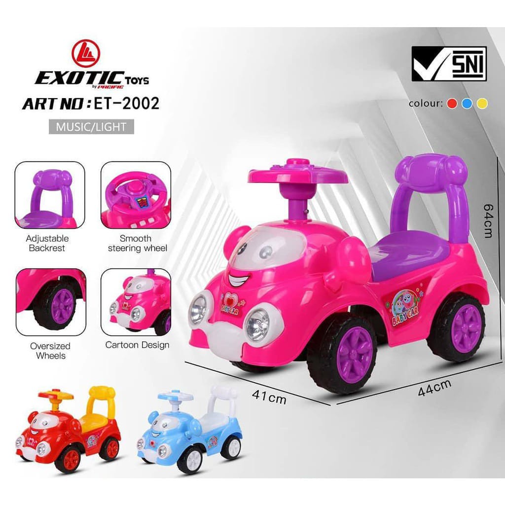 Exotic Ride On Toys ET-2002 / Mobil-Mobilan Anak / Mainan Mobil Anak