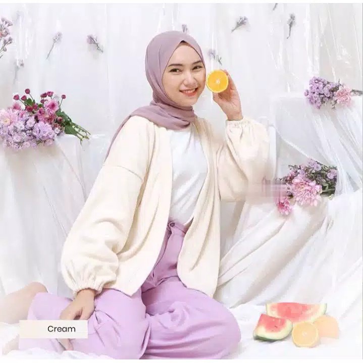 TSK - LAURA BALON CARDIGAN WANITA / PAKAIAN WANITA