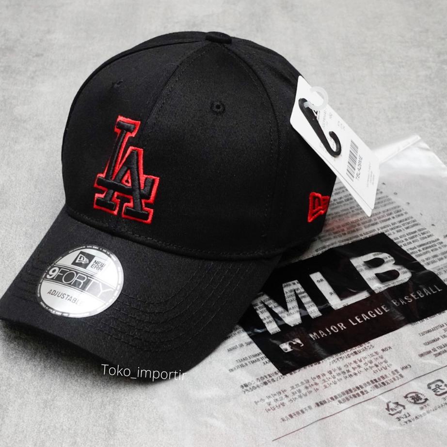 Obral Irit topi baseball LA MLB topi import pria wanita Full Tag Mirror ORI