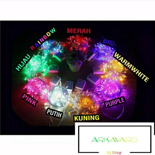 LAMPU TUMBLR/HIAS 100 led