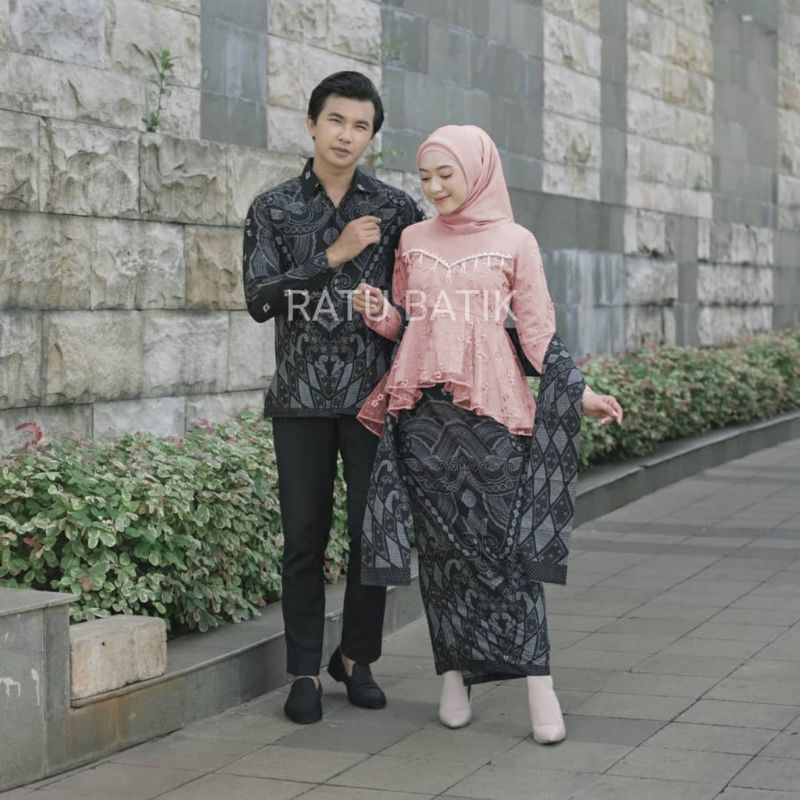 KEBAYA COUPLE SEMI PRANCIS Katun BAHAN KEBAYA SEMI FRANCE CORNELI COUPLE DANILLA BATIK COUPLE VIANI