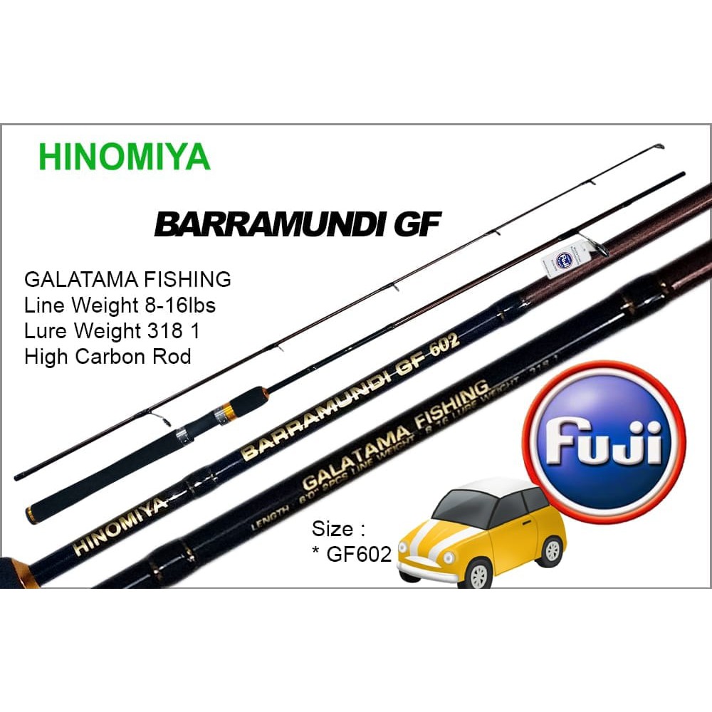 Rod HINOMIYA BARRAMUNDI GF 180cm (Line Test 8-16lbs)