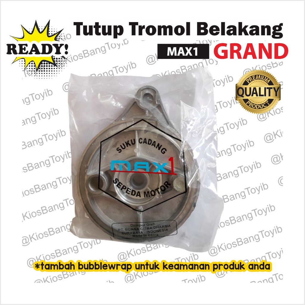 Tutup Tromol Belakang Rear Panel Rem Belakang Grand Supra X Prima (MAX1)